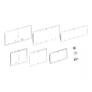 APC HyperPod Frame Aisle Width Beam 4ft - Rack mounting kit
